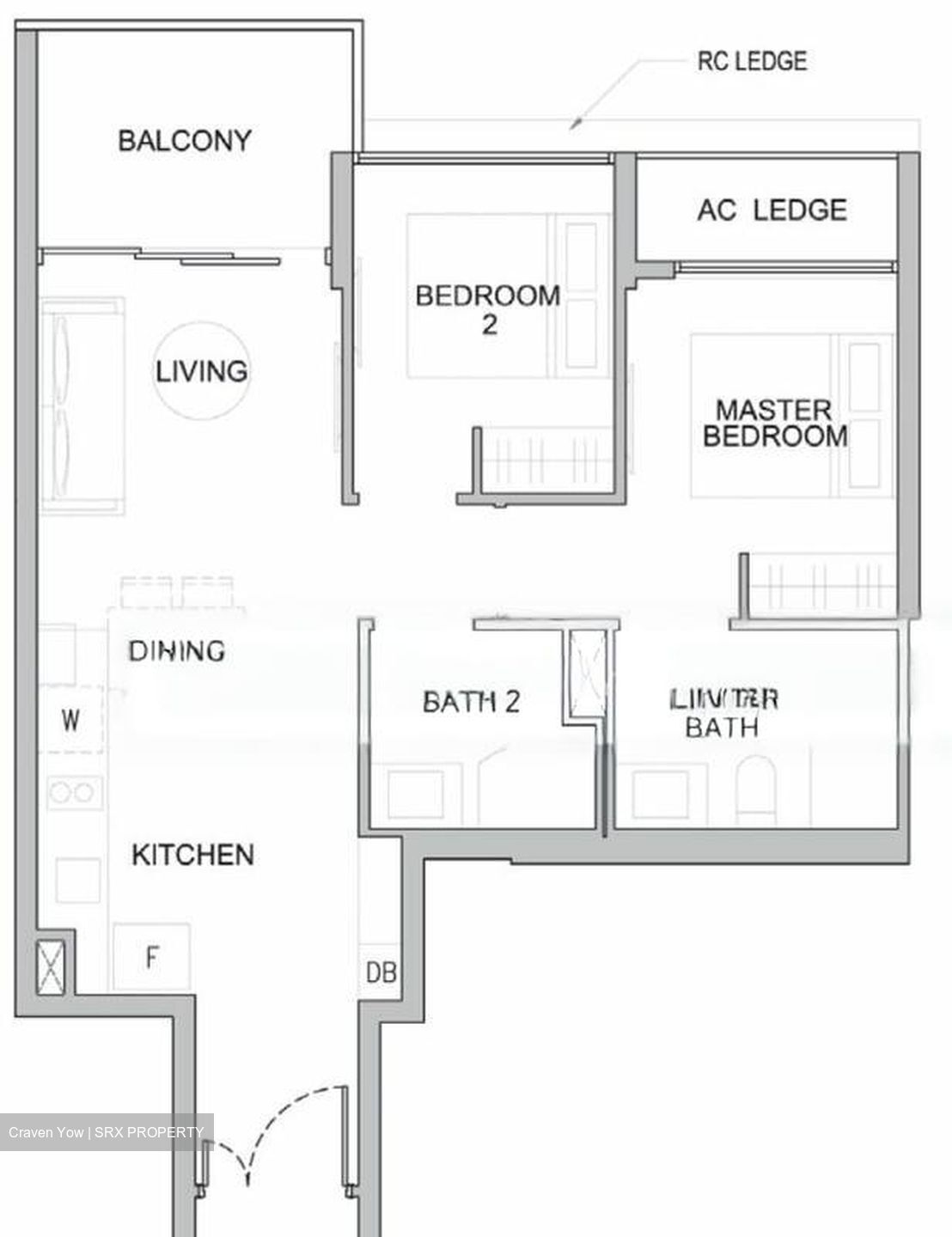 Kingsford Waterbay (D19), Apartment #529062421